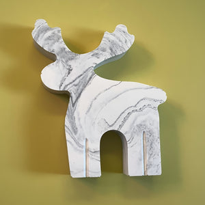 White Marble Reindeer